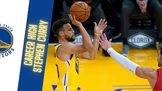 Stephen Curry CAREER-HIGH 62 points | NBA season 2020-21