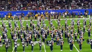 PVAMU Marching Storm Behind View at National Battle of the Bands 2022