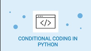 Conditional coding in Python #class7 #python #pythonprogramming #pythontutorial #computer #viral
