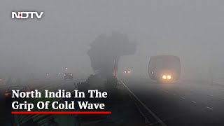 Delhi Wakes Up To Dense Fog As Cold Wave Batters North India