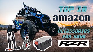 TOP 10 AMAZON MUST-HAVES FOR YOUR POLARIS RZR | CHUPACABRA OFFROAD