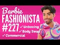 NEW Barbie Fashionista 227 ✨ Ken Doll Unboxing ✨ Body Swap