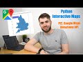 Building an Interactive Python Map (Pt 2) - Google Maps API