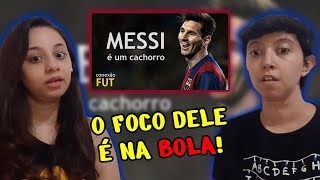 COMO ASSIM MESSI É UM CACHORRO? | CONEXÃO FUT - REACT