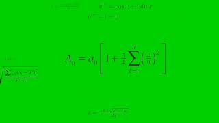Maths Formula Green Screen Video, Math Equation Floating - Green Screen Meme Template free.