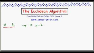 Euclidean Algorithm (TANTON_Mathematics)