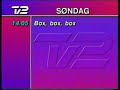 lidt tv2 grafik og programoversigt fra starten eller midten af 90erne