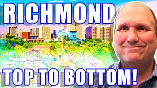 Overview Of Living In Richmond Virginia Map Tour | Moving To Richmond VA | Richmond VA Real Estate