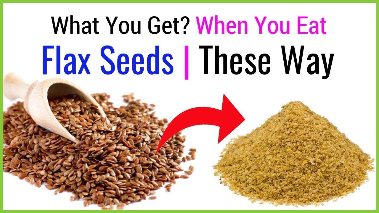 Flax Seeds Health Benefits: And Proper Ways To Use Them - YouTube