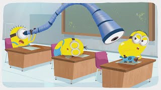 SATURDAY MORNING MINIONS | Episódio 14 - Bagunça na Escola (Illumination Entertainment) HD