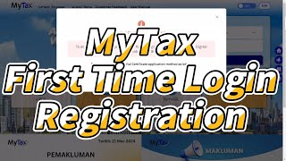 MyTax [STEP BY STEP] First Time Login MyTax ID Registration (Daftar) Tax Identification Number (TIN)
