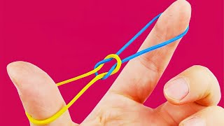 4 Rubber Band Magic You Don't Know!