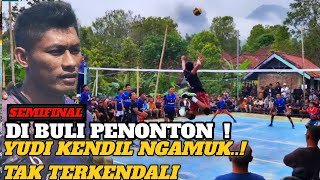 SEMIFINAL: YUDI KENDIL MENGGILA DIDEPAN PUDIN DAN PENONTON YANG MEMBULINYA..!