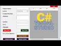 Complete CRUD in C# With SQL | Insert Delete Update Search in SQL using | Part 2