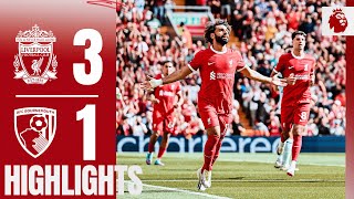 Liverpool 3-1 Bournemouth: HIGHLIGHTS | Salah, Diaz and Jota all score at Anfield