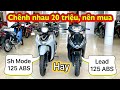 Trang bị cùng động cơ và công nghệ, nên mua LEAD thực dụng hay SH MODE sang chảnh | Minh Nam Lê