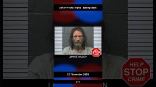 Danville County, Virginia Booking Records 23 November 2025