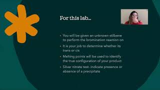 Lab 8-Bromination of Stilbene