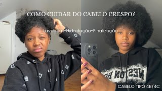 MINHA ROTINA CAPILAR (para cabelos crespos, dicas e produtos)