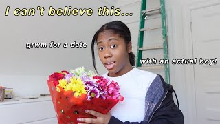 GRWM for a date...yes with a boy (exposing ALL my boy drama)