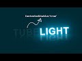 CSS Glowing Tubelight Text Animation Effects | CSS Glowing Effects