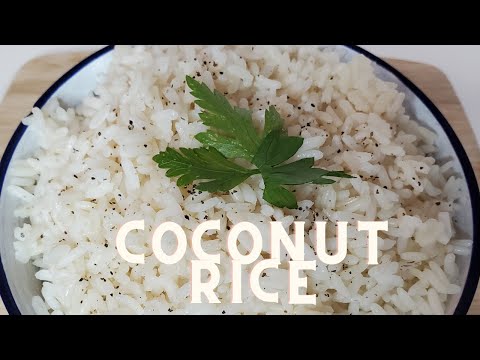 Easy Coconut Rice Recipe Made in a Rice Cooker Recipe