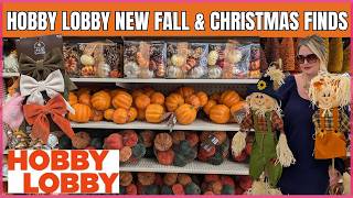 HOBBY LOBBY NEW FALL FINDS PLUS CHRISTMAS IN STORE | STORE WALK THRU #hobbylobby