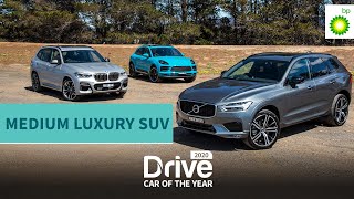 2020 Best Medium Luxury SUV: Volvo XC60, BMW X3, Porsche Macan | 2020 Drive Car of the Year