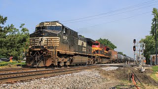 NS 9930 (D9) hauls CPKC 540 thru Deerfield