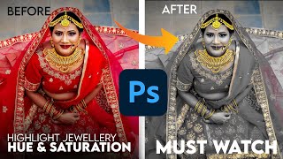 How to use Hue/Saturation color effect in Photoshop | Master Hue/Saturation | Online Tutorial Classe