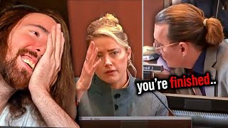 Johnny Depp's Attorney DESTROYS Amber Heard | Asmongold Reacts to Trial