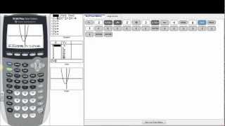 110 R-4 MAXIMUM-MINIMUM on TI-84