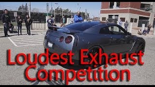 Loudest Exhaust Sound Car Revving Competition - Who Has The Loudest Noise Ever?