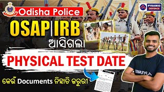 Odisha Police OSAP IRB Physical Test Date | Odisha Police height measurement | Pyramid Classes