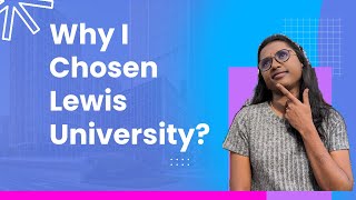 Why I Chosen Lewis University ? #master #lewis #usa #teluguvlogs  #america #university