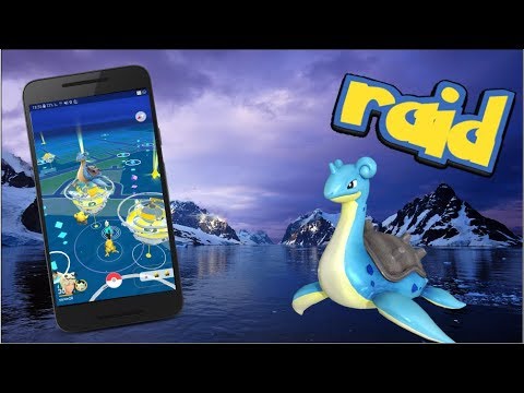 פוקימון גו רייד לפרס // Pokemon Go Lapras Raid - YouTube