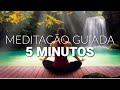 MEDITAÇÃO GUIADA: 5 MINUTOS (RETORNE AO SEU PONTO DE EQUILÍBRIO)