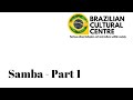 Brazilian dances - Samba part 1