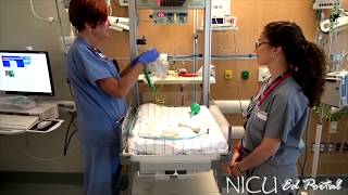 Preparing the warmer for a delivery