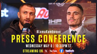 Vasiliy Lomachenko vs George Kambosos | FINAL PRESS CONFERENCE