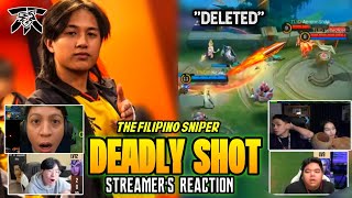 STREAMER Reaction To KELRA'S Beatrix Crazy Sniper Shot!! AERONNSHIKII got Deleted!