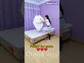 بنات شوكت اخر مره نضفتو الغرفه😂🧼🧽🧹فتاه كوريه حولت الغرفه من زباله😱 الى غرفه باربي بنفسجيه💜