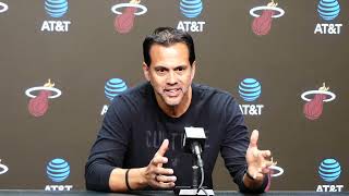 Erik Spoelstra Reacts To Miami Heat Trading For Terry Rozier, Kyle Lowry's Time