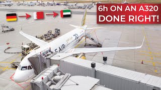 BRUTALLY HONEST | Flying 6h on GULF AIR's brand-new A320neo and transiting at Bahrain's new terminal