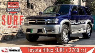 Toyota Hilux Surf Review 1998 3RZ | Value to Money SUV | Price & Specifications | 2700 Petrol Engine