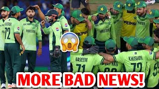 MORE BAD NEWS for Pakistan...😱| Champions Trophy 2025 India Vs PAK Cricket News Facts