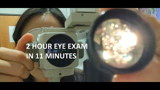 First Person Ophthalmologist Eye Exam & Cataract Evaluation