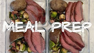 Healthy Meal Prep For The Week - Traeger Tri Tip!  #mealprep #traegergrills