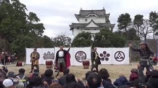 2020.01.01 信秀家太踊　午前演武　名古屋おもてなし武将隊