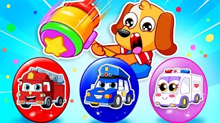 🌈 색깔 달걀이 도망쳤어요! 로보의 추격 미션 시작! 🏃‍♂️ | RoboSquad 유아 애니메이션